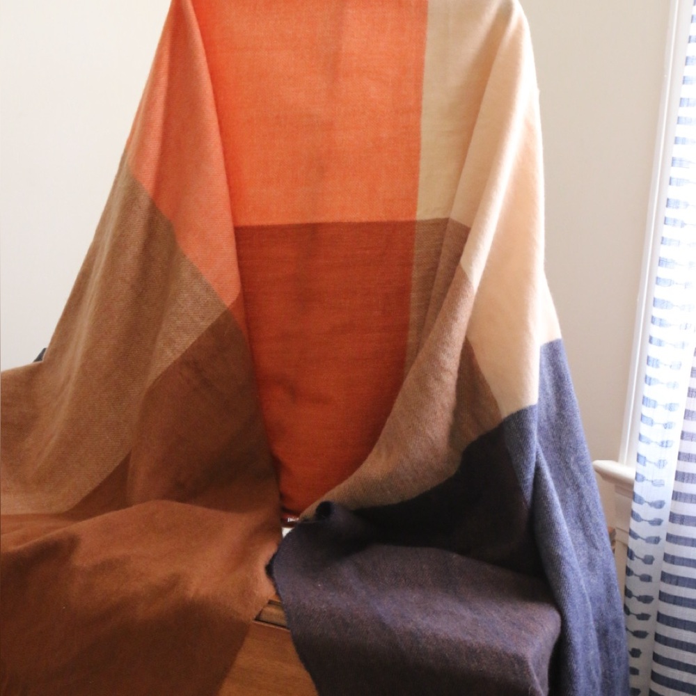Cozy Multicolor Throw Blanket